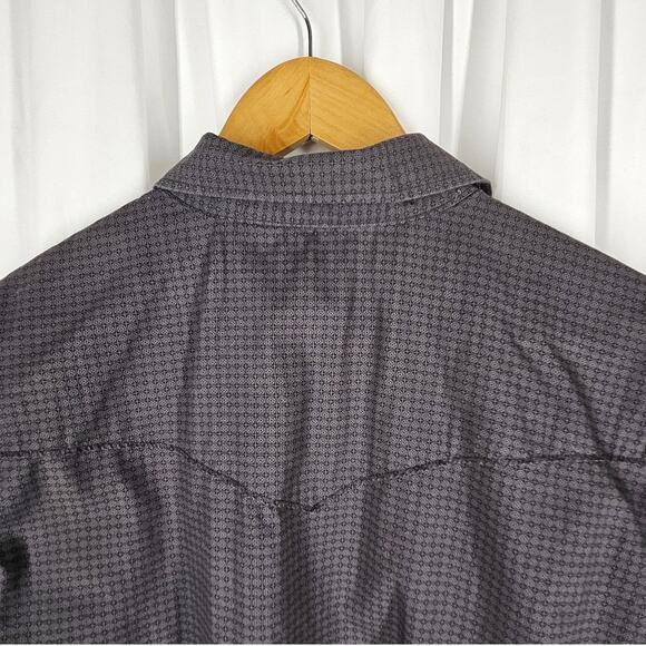 ELY CATTLEMAN MEN'S LONG SLEEVE SHIRT - SIZE LARGE - GRAY - Picture 3 of 15